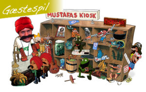 Mustafas Kiosk af Teater Fantast er baseret på bogen af Martin Strid - en populær børnebog
